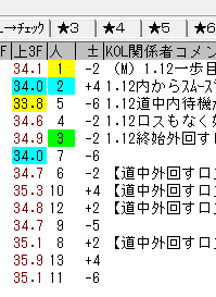チェックコメント欄
